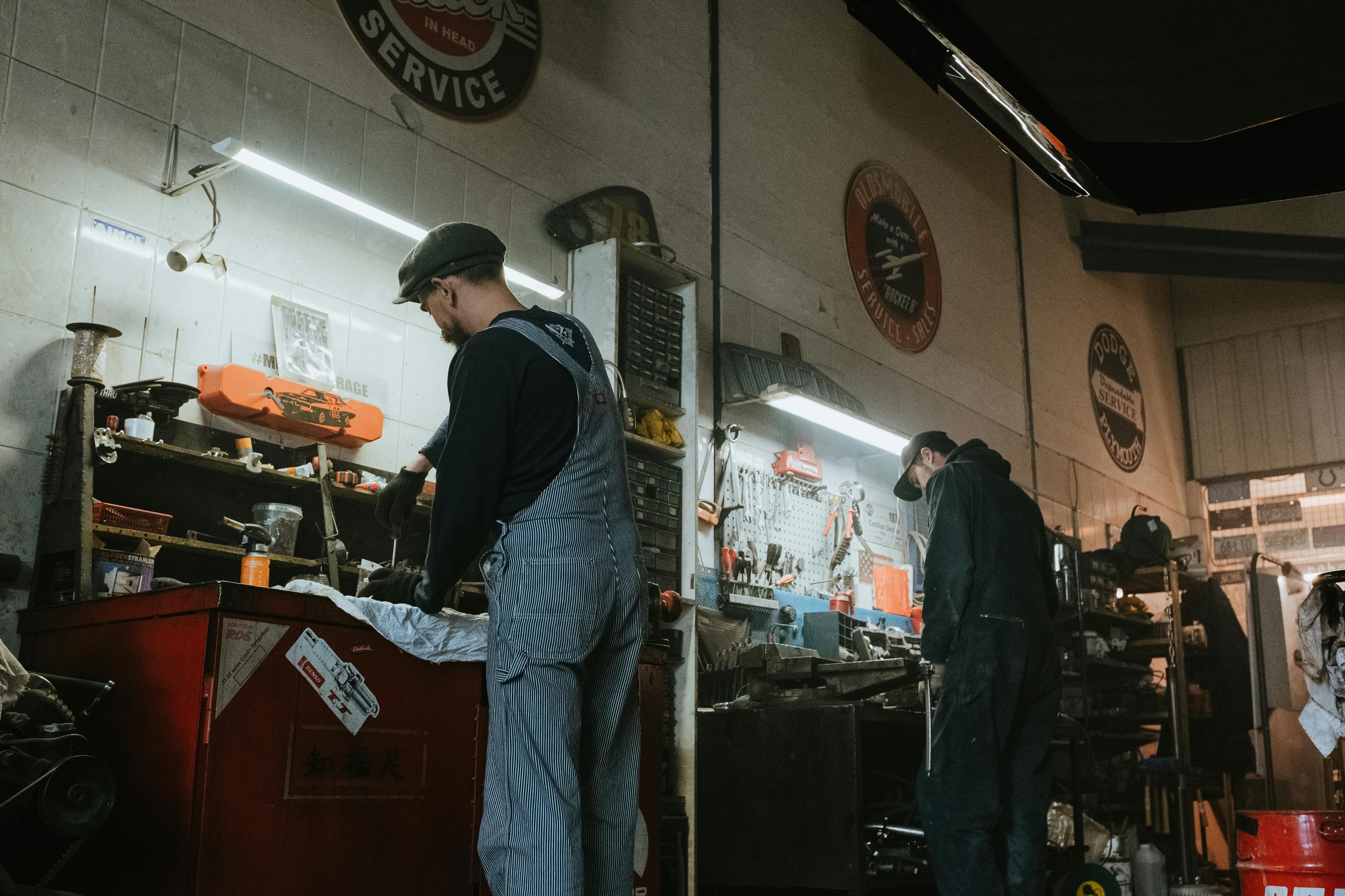 Preventive maintenance program for shop equipment