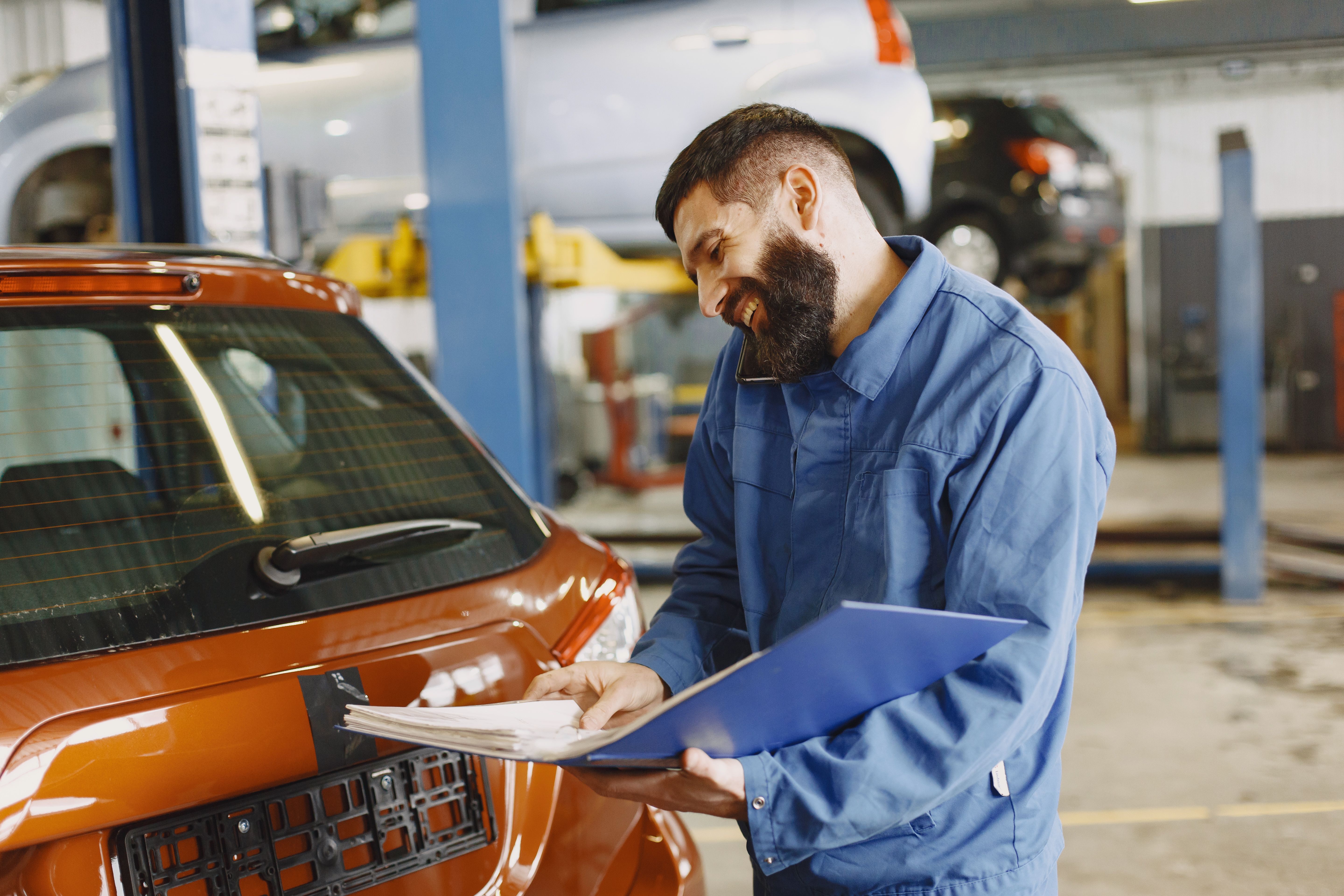 Tire changer and balancer maintenance service